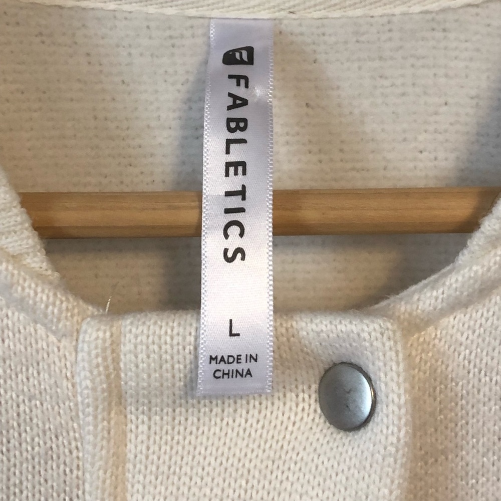 Fabletics Williams Zip Up Jacket Large - image 5